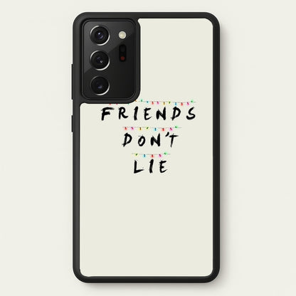 Friends Don't Lie Lights  - Friends Phone Case for Galaxy Note 20 Ultra