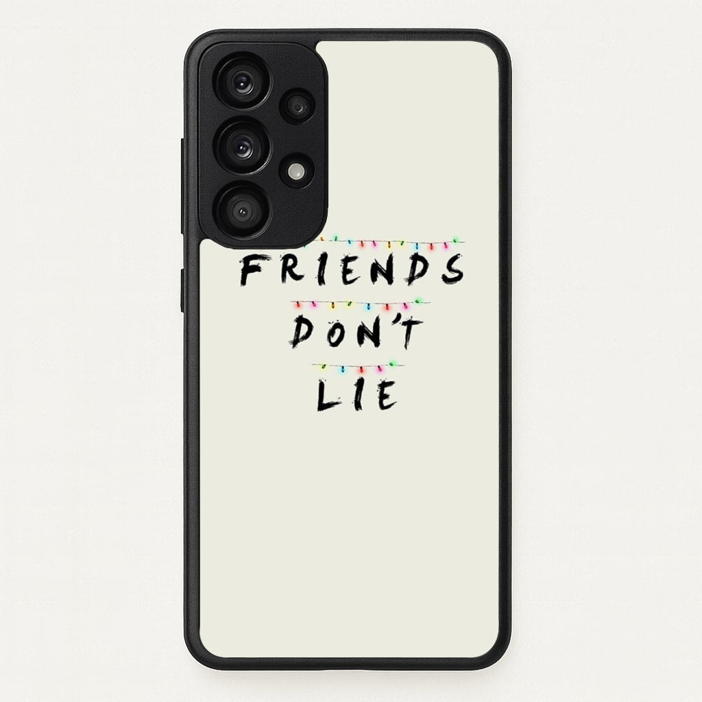 Friends Don't Lie Lights  - Friends Phone Case for Galaxy A53