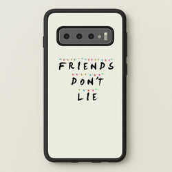 Friends Don't Lie Lights  - Friends Phone Case for Galaxy S10 Plus