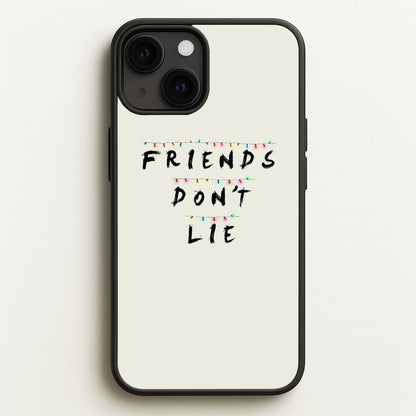 Friends Don't Lie Lights  - Friends Phone Case for iPhone 13 Mini