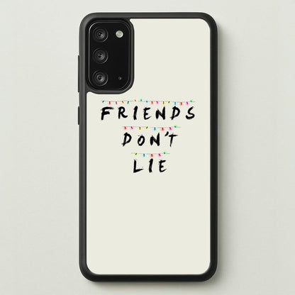 Friends Don't Lie Lights  - Friends Phone Case for Galaxy Note 20
