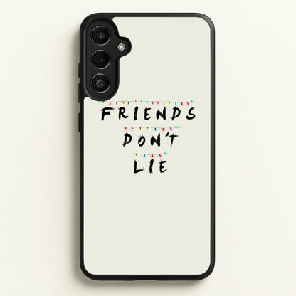 Friends Don't Lie Lights  - Friends Phone Case for Galaxy A34