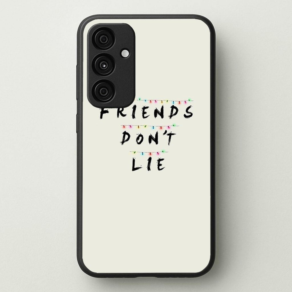 Friends Don't Lie Lights  - Friends Phone Case for Galaxy A55