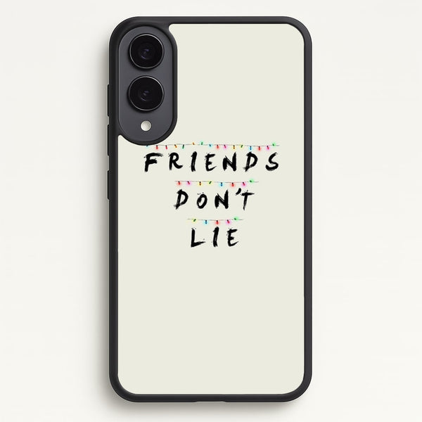 Friends Don't Lie Lights  - Friends Phone Case for Galaxy S25 Edge