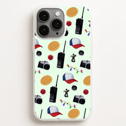 Cartoon Stranger Object  - Stranger Things Phone Case for iPhone 16 Pro Max