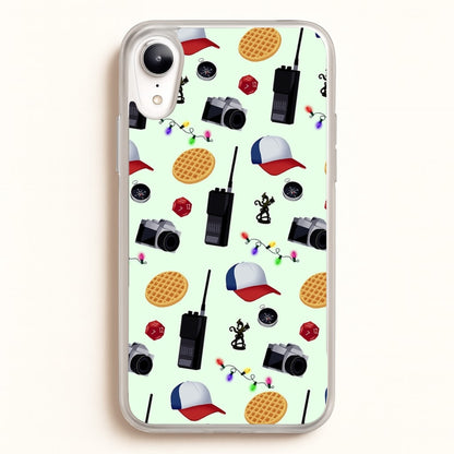 Cartoon Stranger Object  - Stranger Things Phone Case for iPhone XR