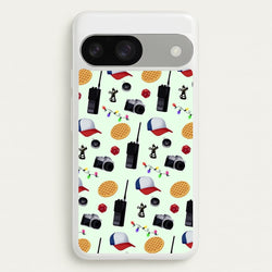 Cartoon Stranger Object  - Stranger Things Phone Case for Google Pixel 9 / 9 Pro