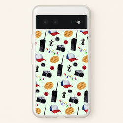 Cartoon Stranger Object  - Stranger Things Phone Case for Google Pixel 6