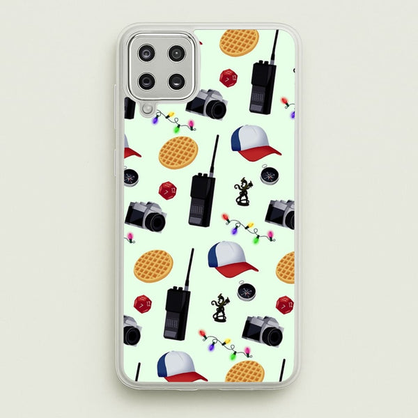 Cartoon Stranger Object  - Stranger Things Phone Case for Galaxy A12