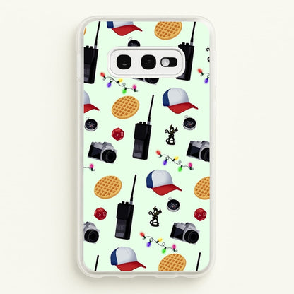 Cartoon Stranger Object  - Stranger Things Phone Case for Galaxy S10e