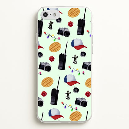 Cartoon Stranger Object  - Stranger Things Phone Case for iPhone 5 / 5s / SE 2016