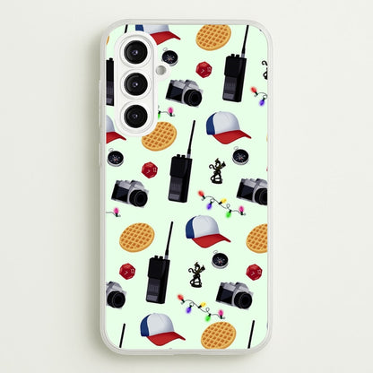 Cartoon Stranger Object  - Stranger Things Phone Case for Galaxy A16