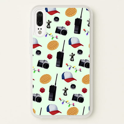 Cartoon Stranger Object  - Stranger Things Phone Case for Huawei P20