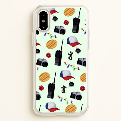 Cartoon Stranger Object  - Stranger Things Phone Case for iPhone X / XS