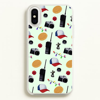 Cartoon Stranger Object  - Stranger Things Phone Case for iPhone XS Max