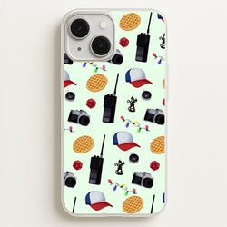 Cartoon Stranger Object  - Stranger Things Phone Case for iPhone 13 Mini