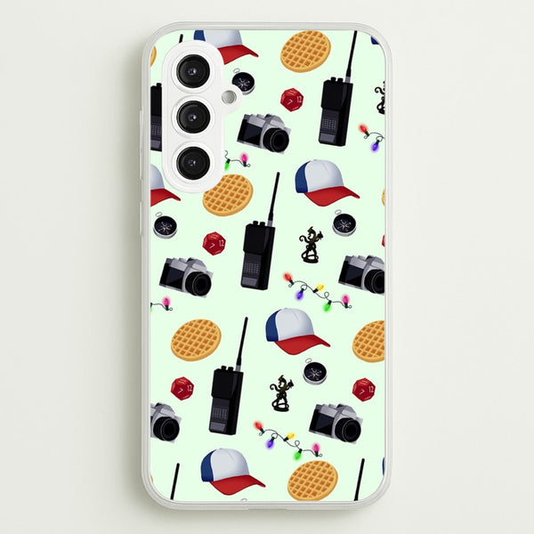 Cartoon Stranger Object  - Stranger Things Phone Case for Galaxy S23FE