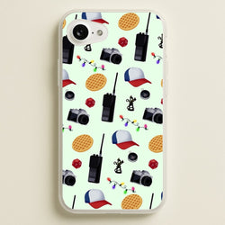 Cartoon Stranger Object  - Stranger Things Phone Case for iPhone 16e