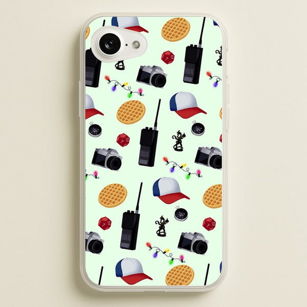 Cartoon Stranger Object  - Stranger Things Phone Case for iPhone 16e
