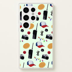 Cartoon Stranger Object  - Stranger Things Phone Case for Galaxy S24 Ultra