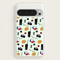 Cartoon Stranger Object  - Stranger Things Phone Case for Google Pixel 9 Pro XL