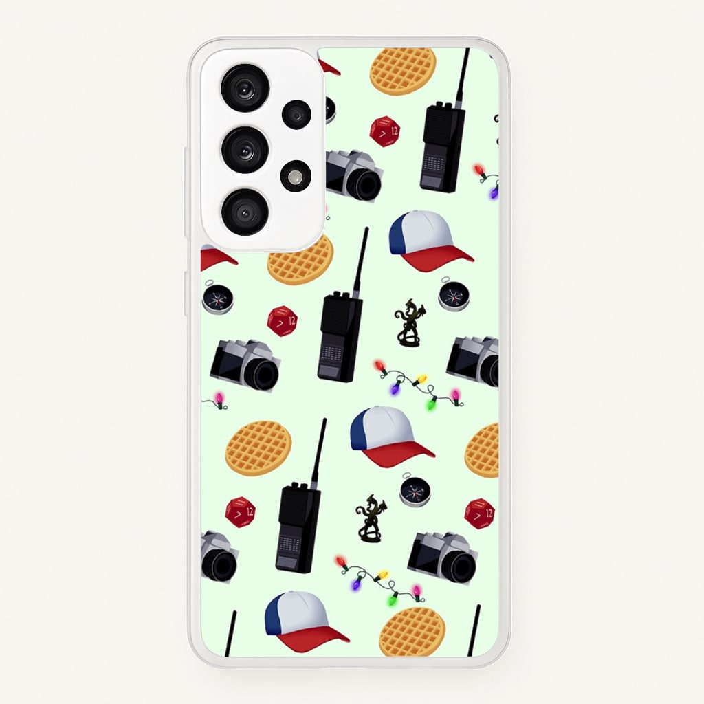 Cartoon Stranger Object  - Stranger Things Phone Case for Galaxy A33