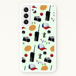 Cartoon Stranger Object  - Stranger Things Phone Case for Galaxy S22 Plus