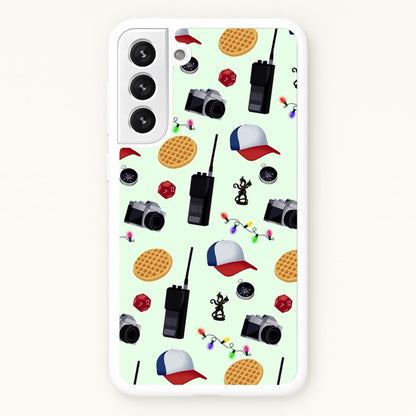 Cartoon Stranger Object  - Stranger Things Phone Case for Galaxy S22 Plus