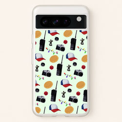 Cartoon Stranger Object  - Stranger Things Phone Case for Google Pixel 8 Pro