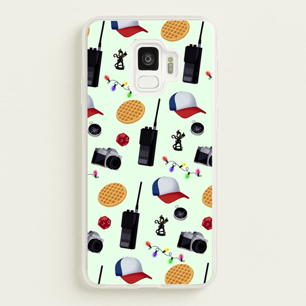Cartoon Stranger Object  - Stranger Things Phone Case for Galaxy S9