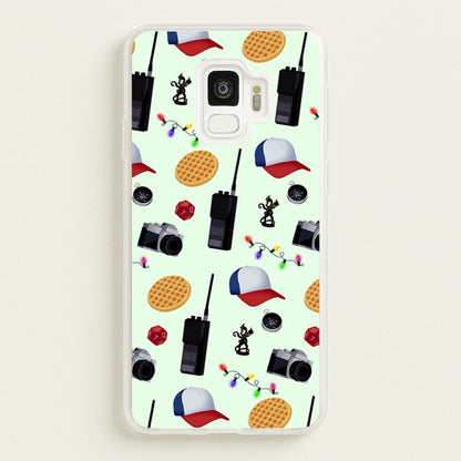Cartoon Stranger Object  - Stranger Things Phone Case for Galaxy S9