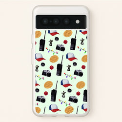 Cartoon Stranger Object  - Stranger Things Phone Case for Google Pixel 7 Pro