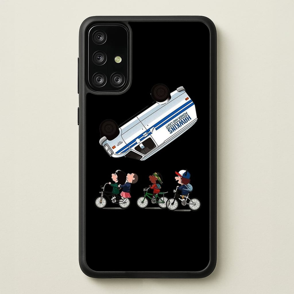 Van Flip  - Stranger Things Phone Case for Galaxy A71