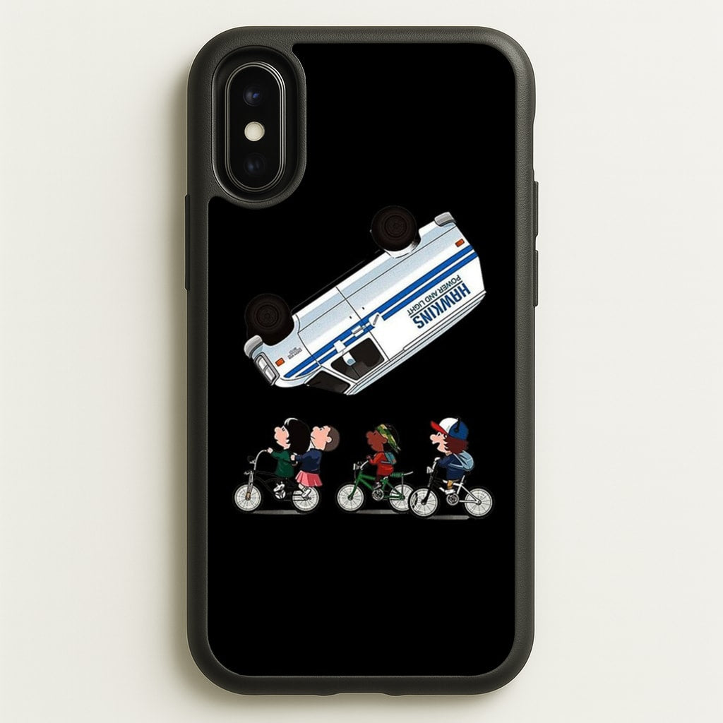Van Flip  - Stranger Things Phone Case for iPhone X / XS