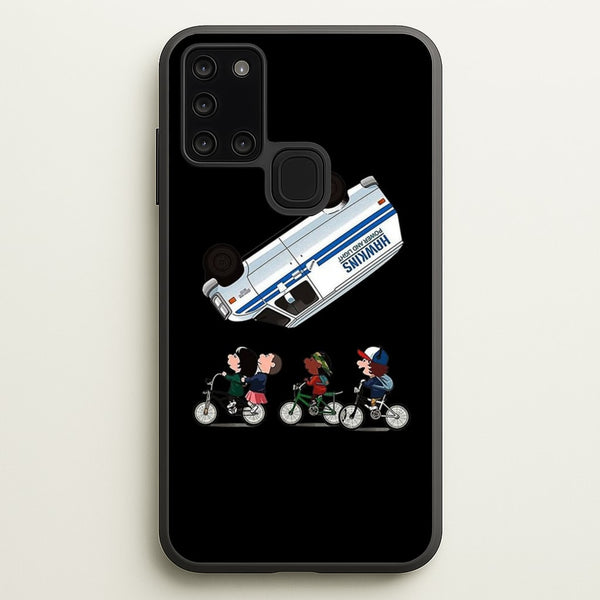 Van Flip  - Stranger Things Phone Case for Galaxy A21s
