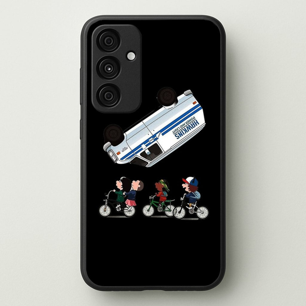 Van Flip  - Stranger Things Phone Case for Galaxy A15
