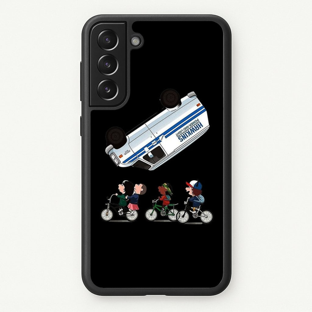 Van Flip  - Stranger Things Phone Case for Galaxy S21FE