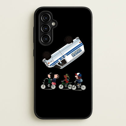 Van Flip  - Stranger Things Phone Case for Galaxy A54