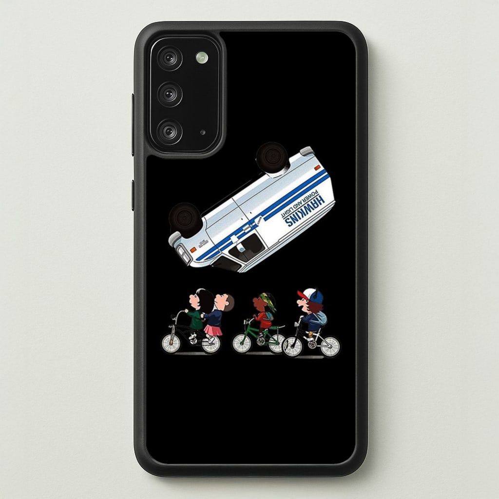 Van Flip  - Stranger Things Phone Case for Galaxy Note 20