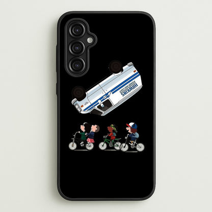 Van Flip  - Stranger Things Phone Case for Galaxy A14