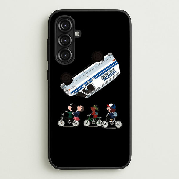 Van Flip  - Stranger Things Phone Case for Galaxy A16