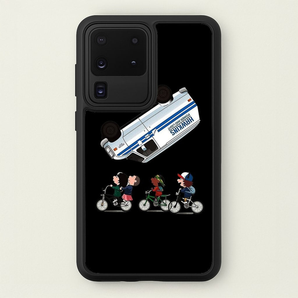 Van Flip  - Stranger Things Phone Case for Galaxy S20 Ultra