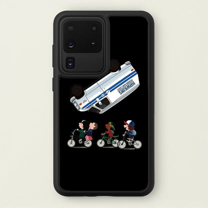 Van Flip  - Stranger Things Phone Case for Galaxy S20 Ultra