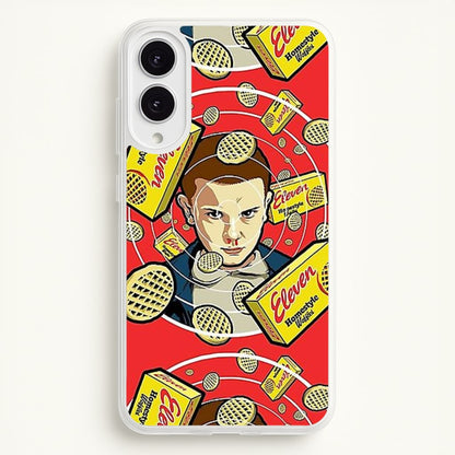 Eleven and Waffles  - Stranger Things Phone Case for Galaxy S25 Edge