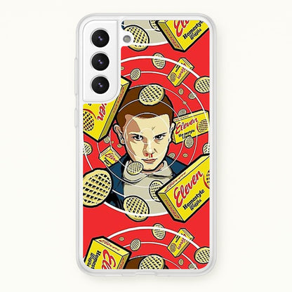 Eleven and Waffles  - Stranger Things Phone Case for Galaxy S21FE