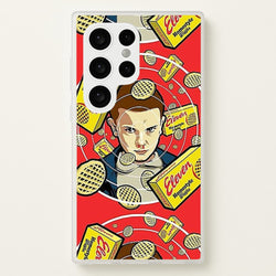 Eleven and Waffles  - Stranger Things Phone Case for Galaxy S24 Ultra