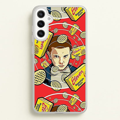 Eleven and Waffles  - Stranger Things Phone Case for Galaxy A34