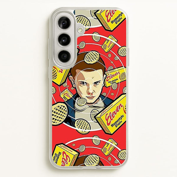 Eleven and Waffles  - Stranger Things Phone Case for Galaxy A56