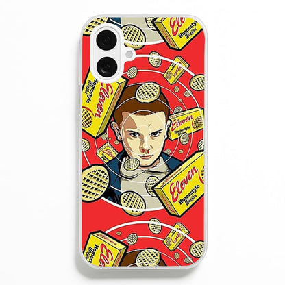 Eleven and Waffles  - Stranger Things Phone Case for iPhone 16 Plus
