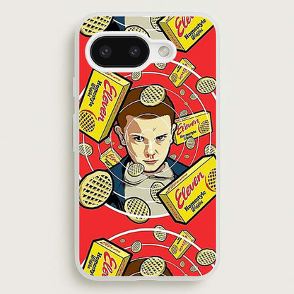 Eleven and Waffles  - Stranger Things Phone Case for Google Pixel 9a